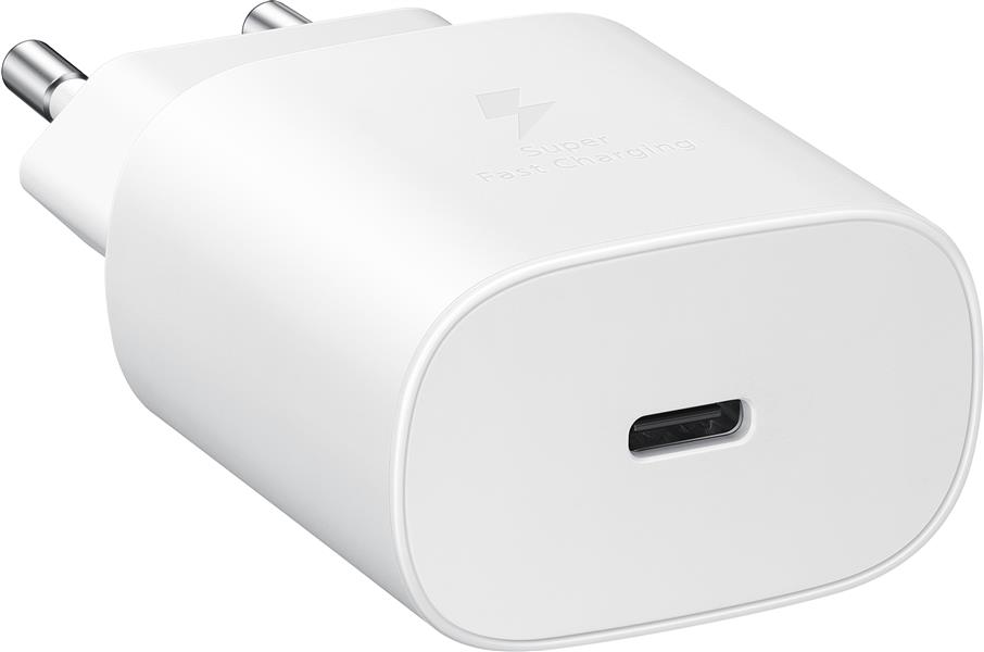 EP-TA800XWEGWW Samsung Super Fast PD Wall Charger USB-C incl USB-C Cable 25W White Bulk
