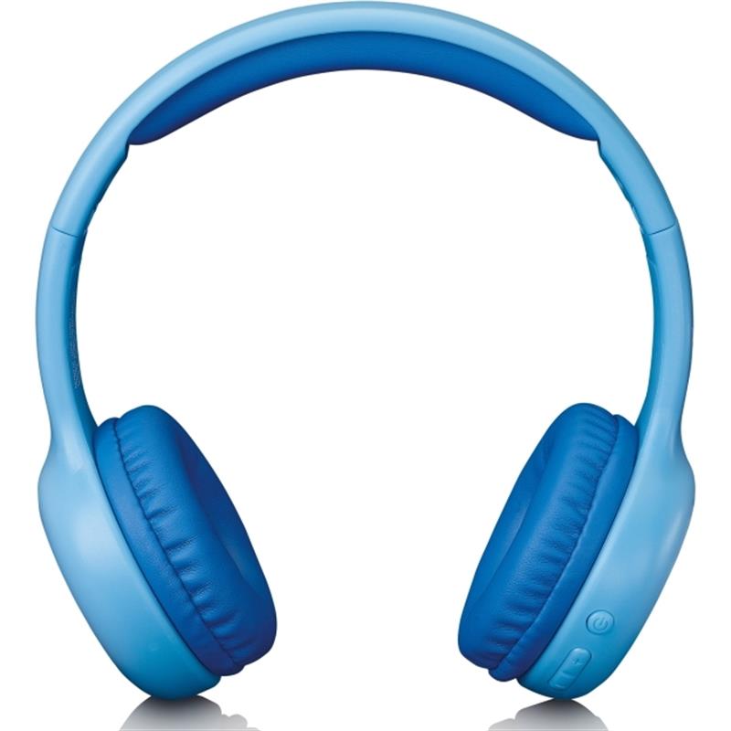 Lenco On-Ear Stereo Bluetooth Headset for Kids Blue