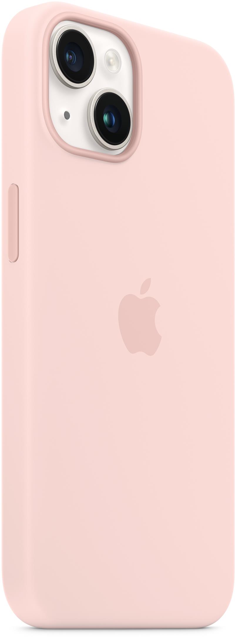 APPLE iPhone 14 Sil Case MgS Chalk Pink