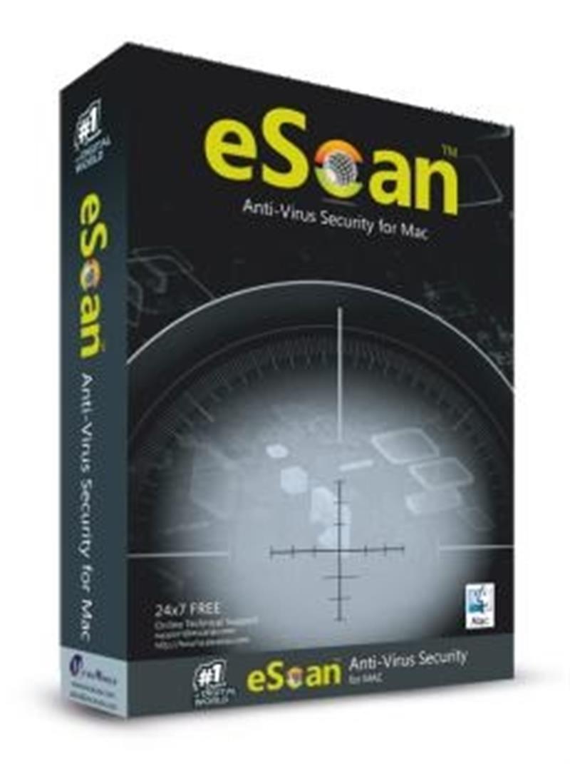 eScan SOHO Antivirus Security for Mac - 1 computer 1 jaar - renewal