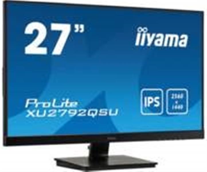 iiyama ProLite XU2792QSU-B1 computer monitor 68,6 cm (27"") 2560 x 1440 Pixels WQXGA LED Zwart