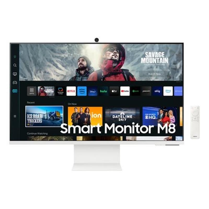 Samsung Smart Monitor M8 S32CM801UU computer monitor 81,3 cm (32"") 3840 x 2160 Pixels 4K Ultra HD LED Wit