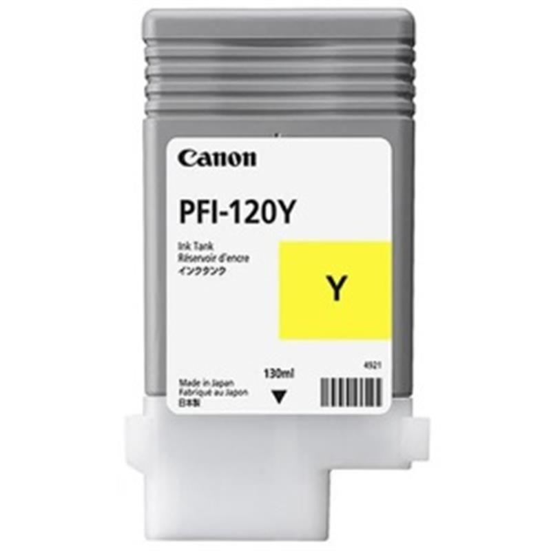 Canon PFI-120Y Origineel Geel 1 stuk(s)