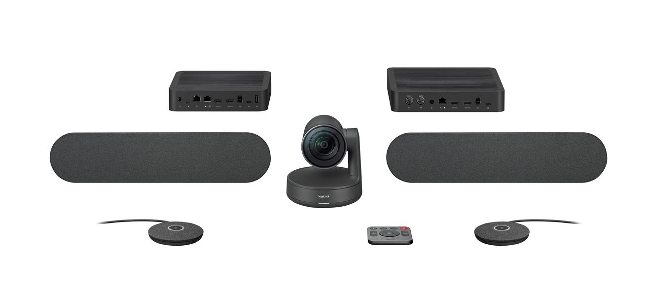 Logitech Rally Ultra-HD ConferenceCam video conferencing systeem 16 persoon/personen Ethernet LAN Videovergaderingssysteem voor groepen