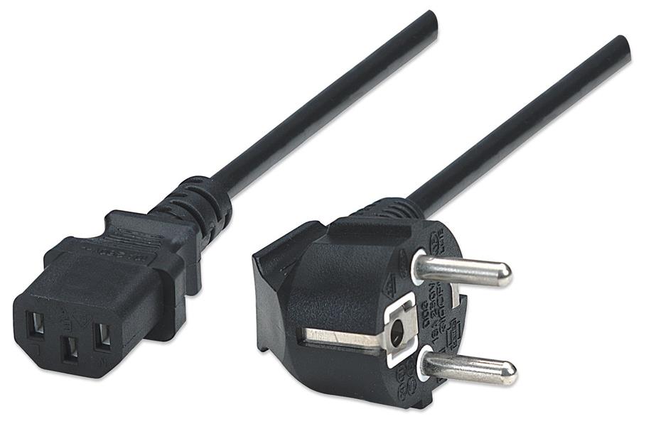 Power Cable - PC to Schuko - 1 8 m 6 ft 