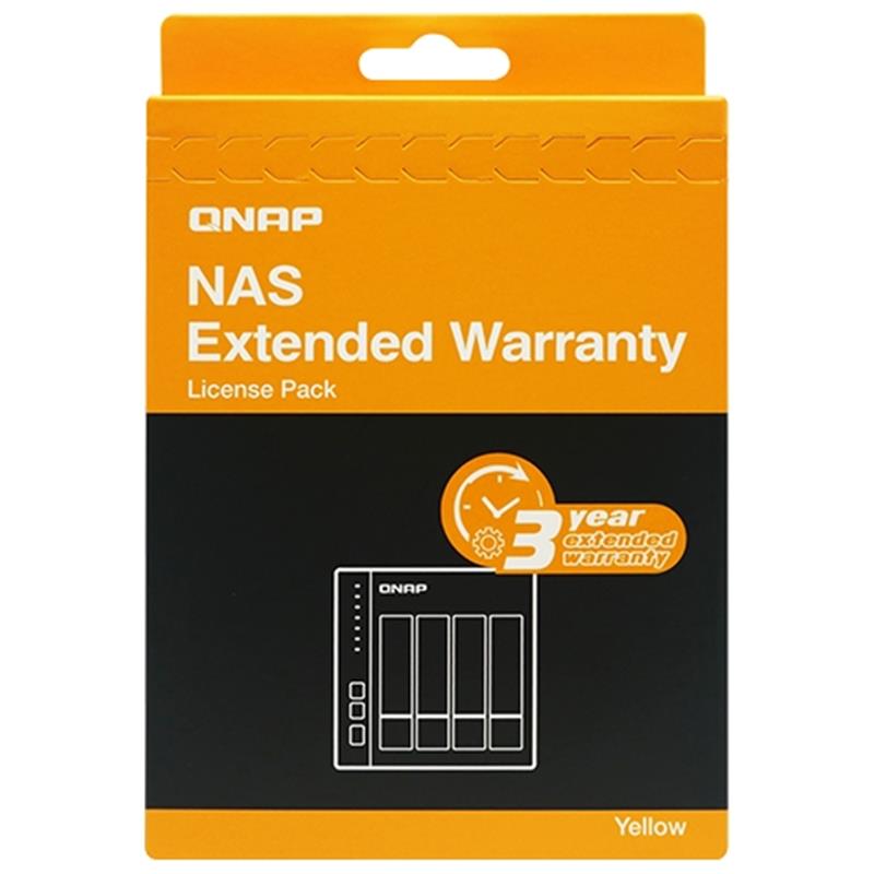 QNAP LIC-NAS-EXTW-YELLOW-3Y garantie- en supportuitbreiding
