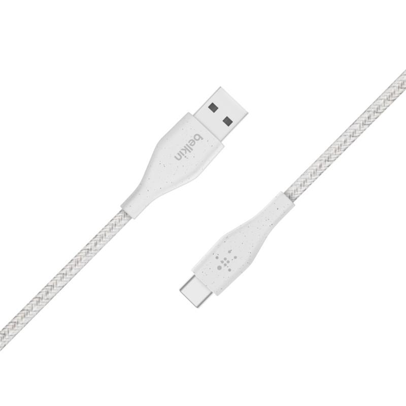 Belkin DuraTek Plus USB-kabel 1,2 m USB 2.0 USB A USB C Wit
