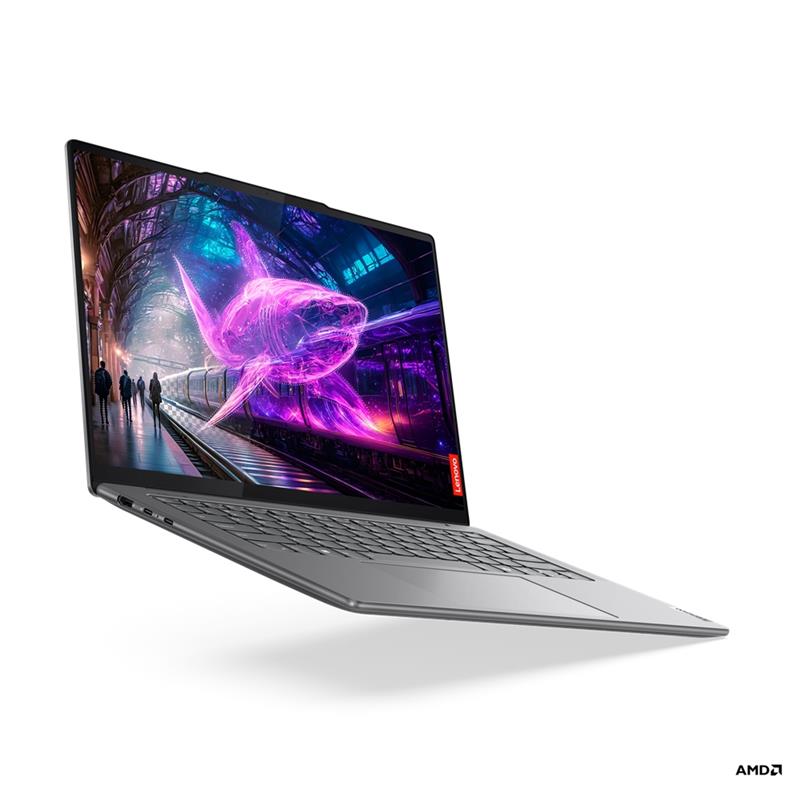 Lenovo Yoga Pro 7 Laptop 36,8 cm (14.5"") 3K AMD Ryzen™ 7 8845HS 16 GB LPDDR5x-SDRAM 1 TB SSD Wi-Fi 6E (802.11ax) Windows 11 Home Grijs