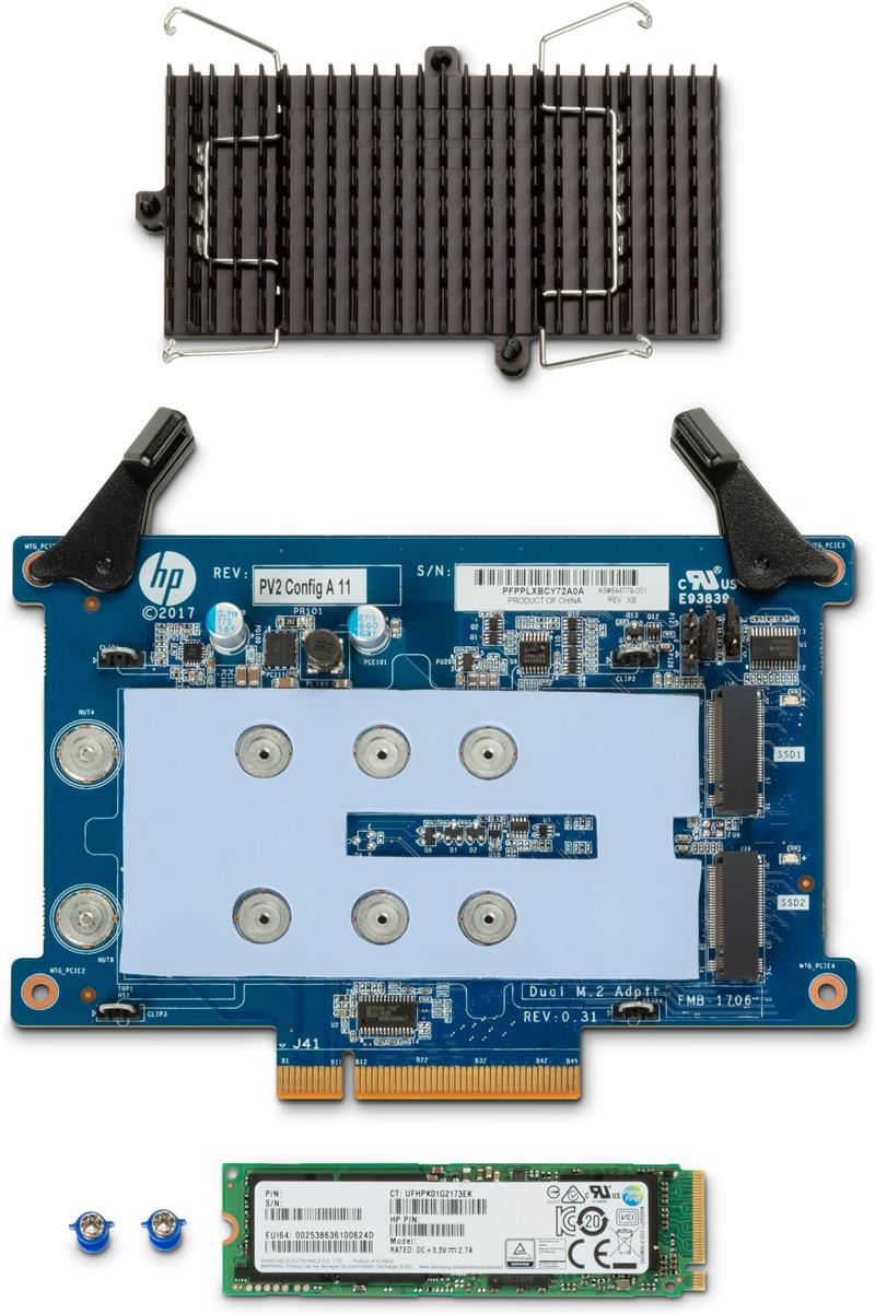 HP Z Turbo Drive 1 T B SED (Z8 G4) TLC SSD-kit