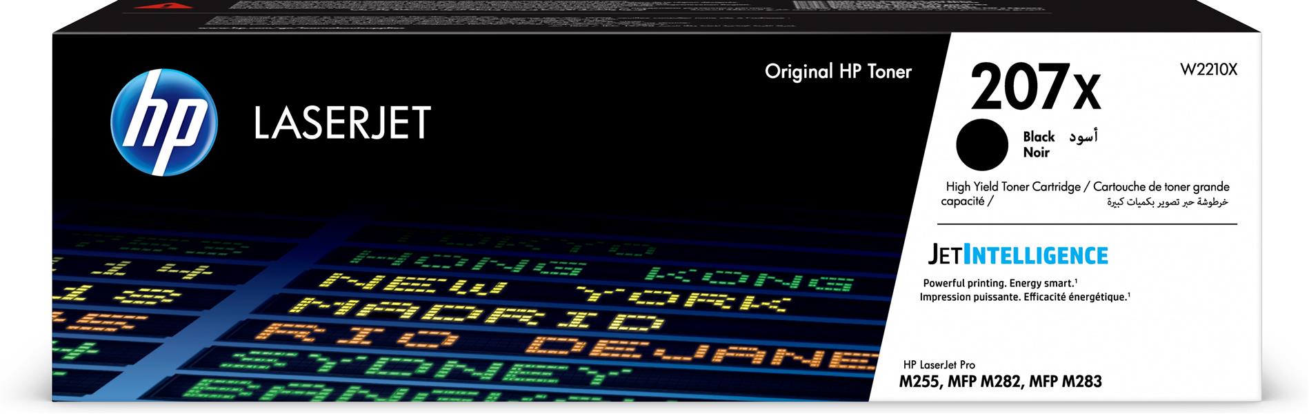 HP 207X High Yield Black LaserJet Toner Cartridge Origineel 1 stuk(s)