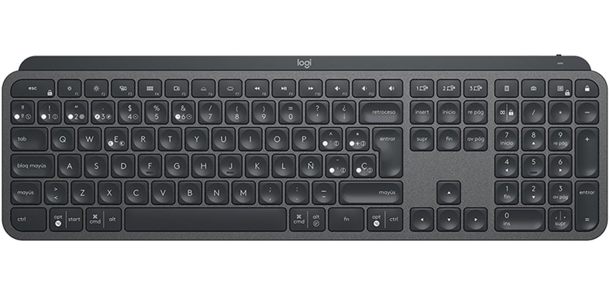 LOGI MX Keys Advanced Wirel Keyboard ES 