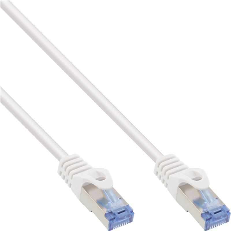 InLine Patch cable Cat 6A S FTP TPE flexible white 2m
