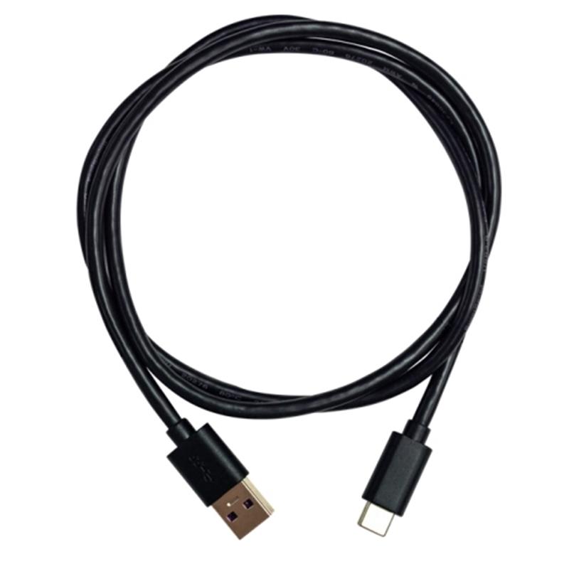 QNAP USB 3.0 5G 1M(3.3FT) TYPE-A TO TYPE-C CABLE USB-kabel USB 3.2 Gen 1 (3.1 Gen 1) USB A USB C Zwart