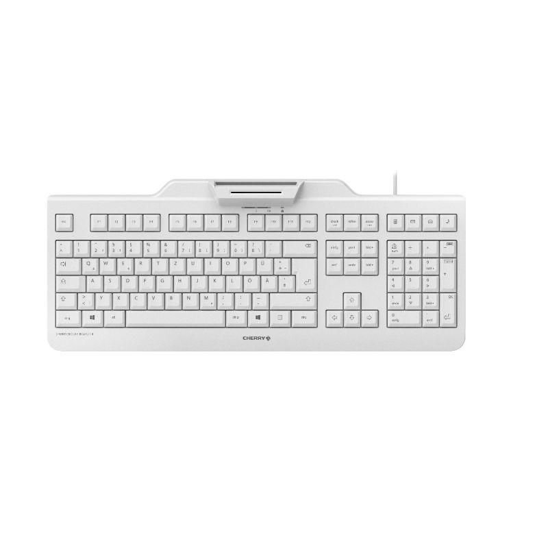 CHERRY JK-A0400EU-0 toetsenbord USB QWERTZ Amerikaans Engels Grijs