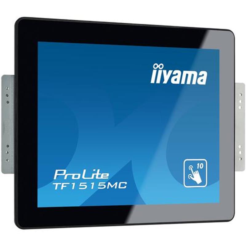 iiyama ProLite TF1515MC-B2 touch screen-monitor 38,1 cm (15"") 1024 x 768 Pixels Multi-touch Zwart