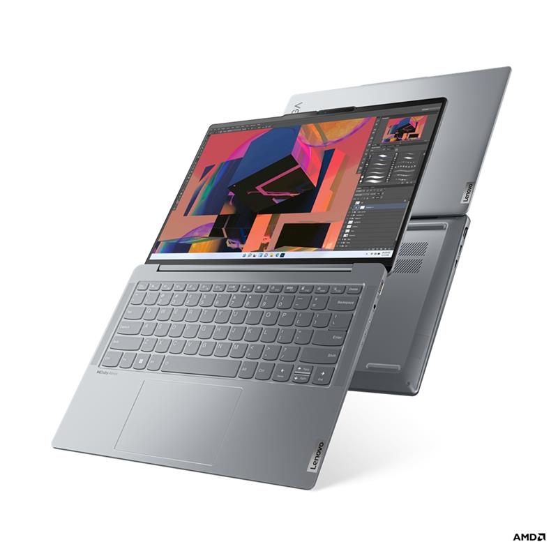 Lenovo Yoga Slim 6 14APU8 Laptop 35,6 cm (14"") WUXGA AMD Ryzen™ 7 7840U 16 GB LPDDR5-SDRAM 1 TB SSD Wi-Fi 6E (802.11ax) Windows 11 Home Grijs