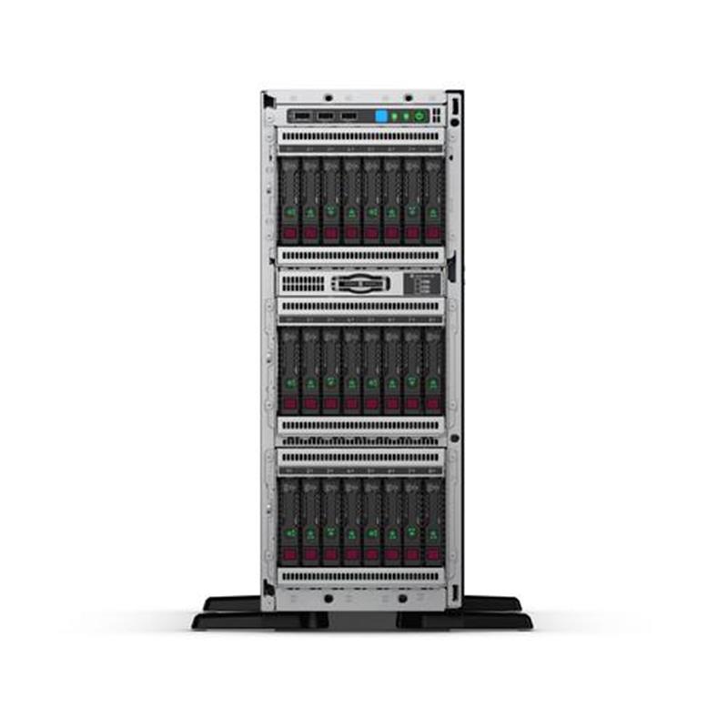 ProLiant ML350 Gen10 server Silver 4210R 2 4 GHz 16 GB DDR4-SDRAM 48 TB Tower 4U 800 W