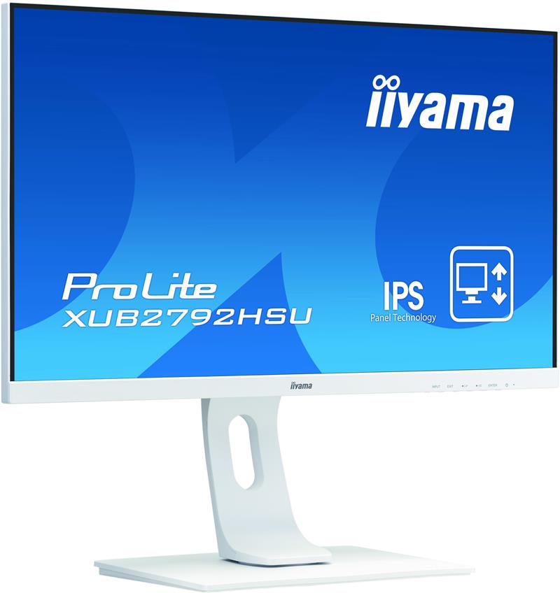 iiyama ProLite XUB2792HSU-W1 computer monitor 68,6 cm (27"") 1920 x 1080 Pixels Full HD LED Wit