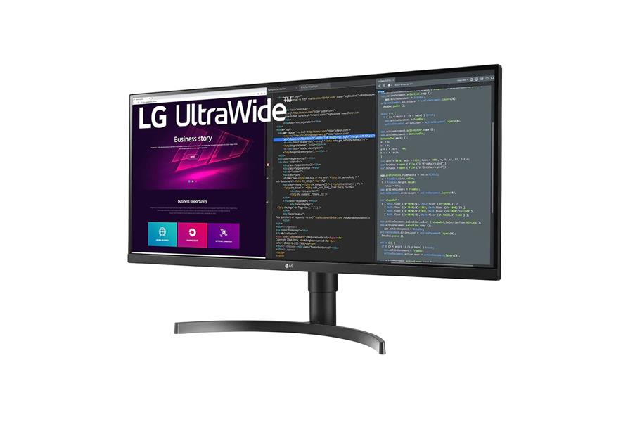 LG 34WN750-B LED display 86,4 cm (34"") 3440 x 1440 Pixels UltraWide Quad HD Zwart