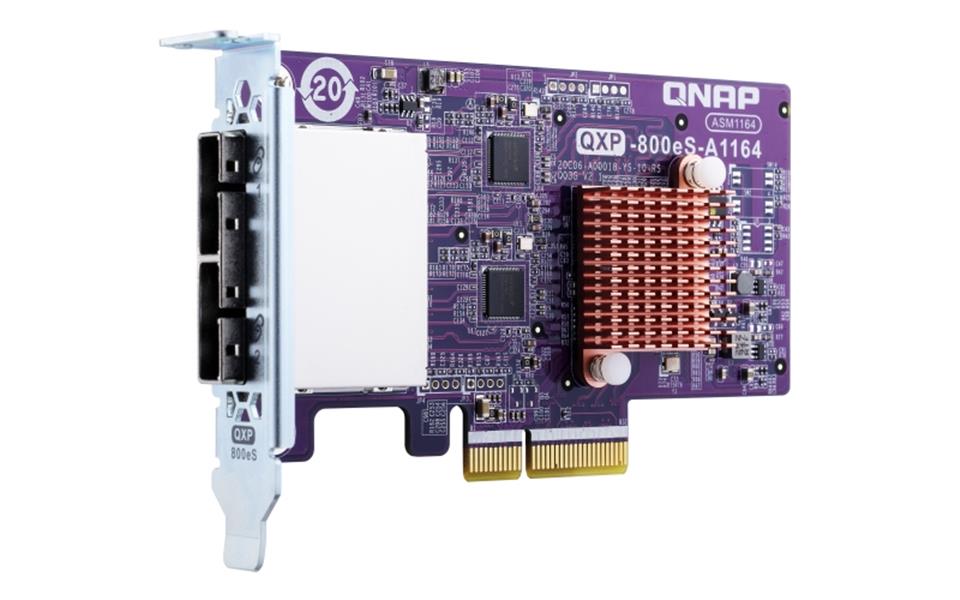 QNAP QXP-800ES-A1164 interfacekaart/-adapter Intern Mini-SAS
