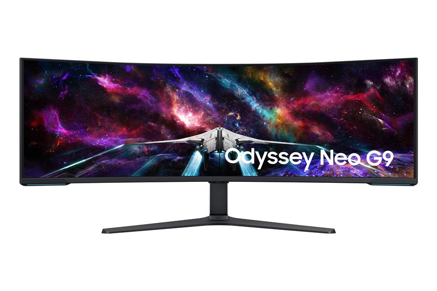 Samsung Odyssey S57CG952NU LED display 144,8 cm (57"") 7680 x 2160 Pixels Zwart, Wit