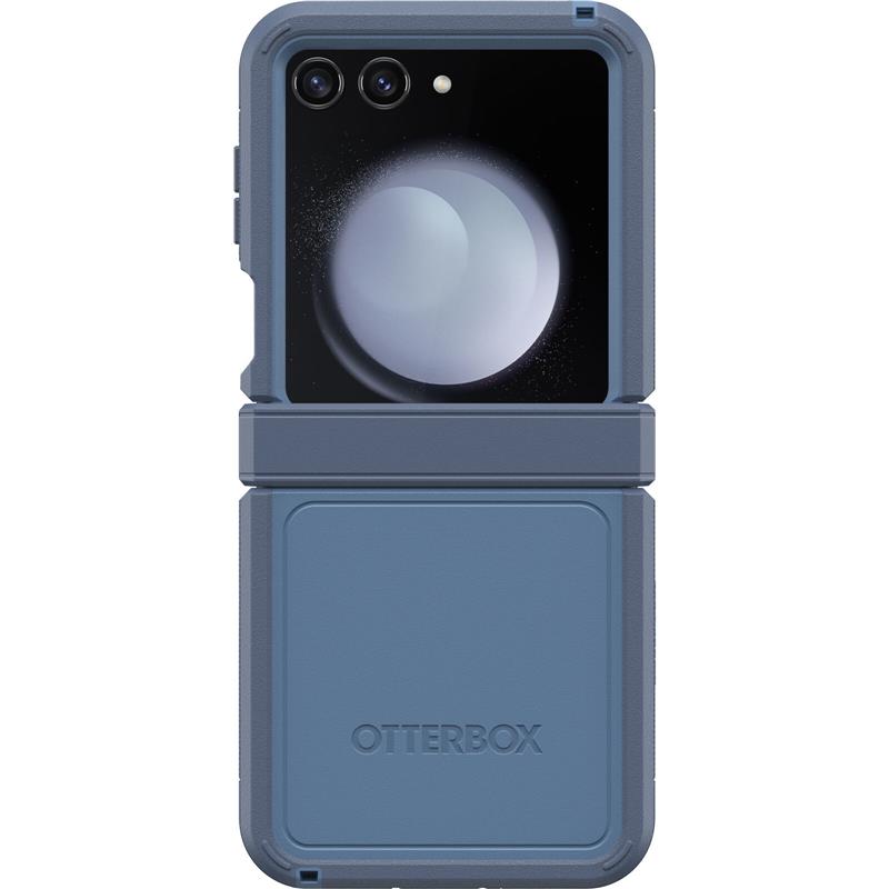OtterBox Defender XT Series voor Galaxy Z Flip5, Baby Blue Jeans (Blue)