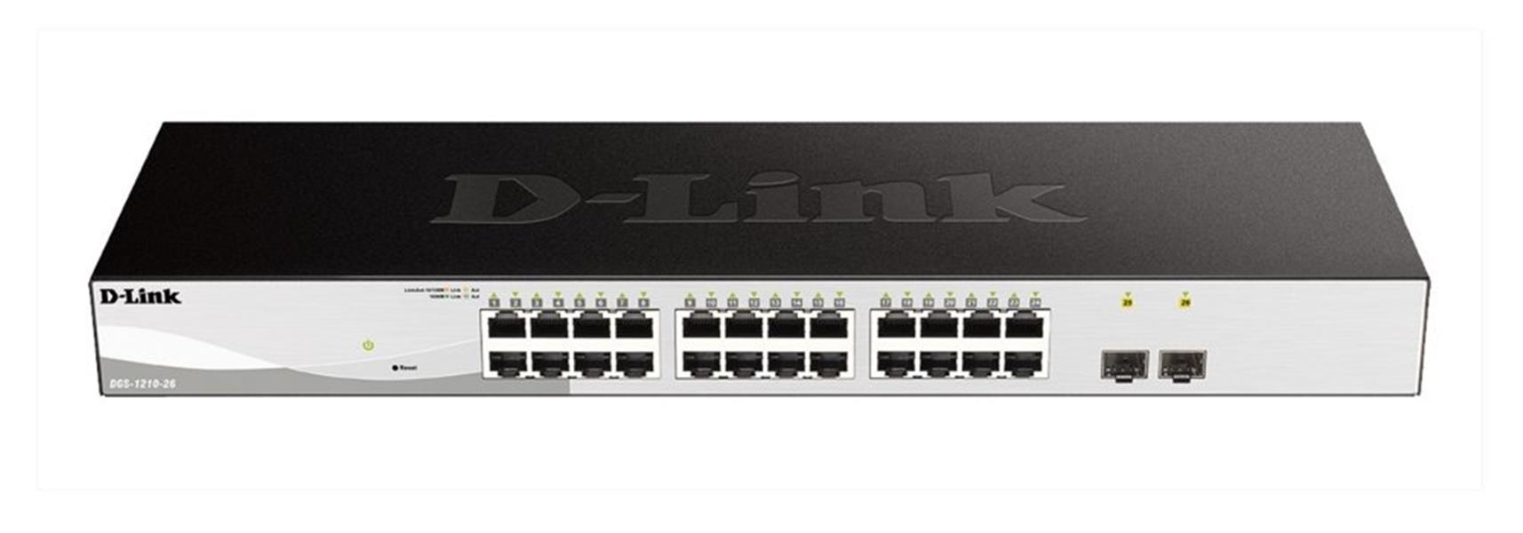 D-Link DGS-1210-20 netwerk-switch Managed L2 Zwart 1U