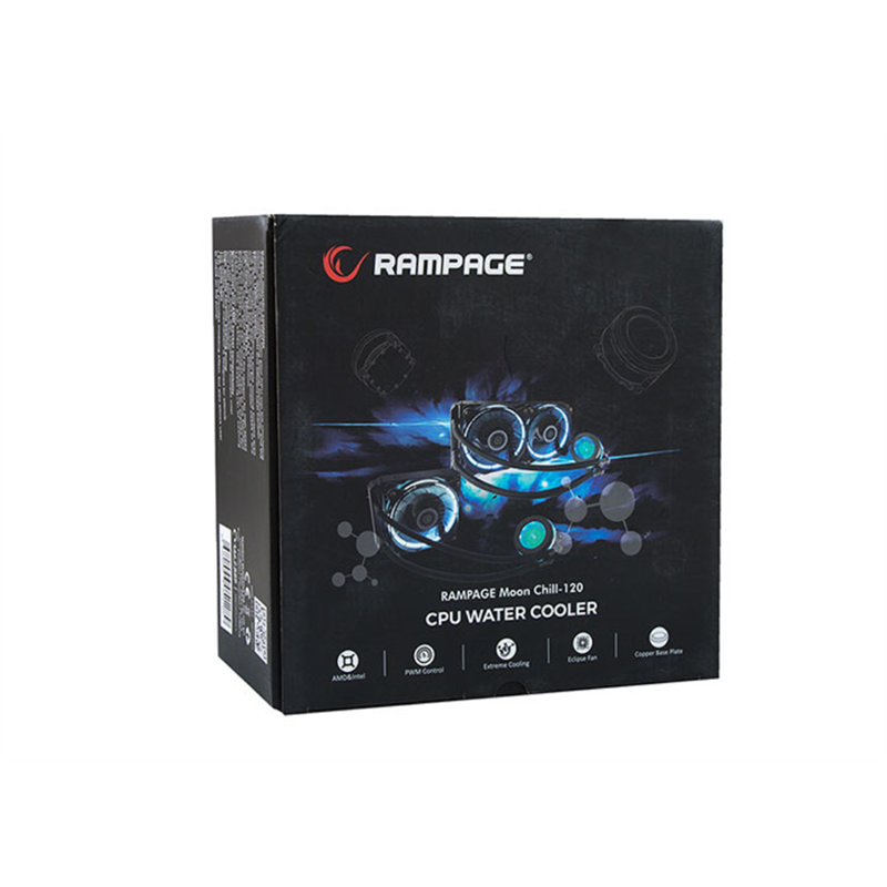 Rampage Moon Chill 120 CPU Water Cooler