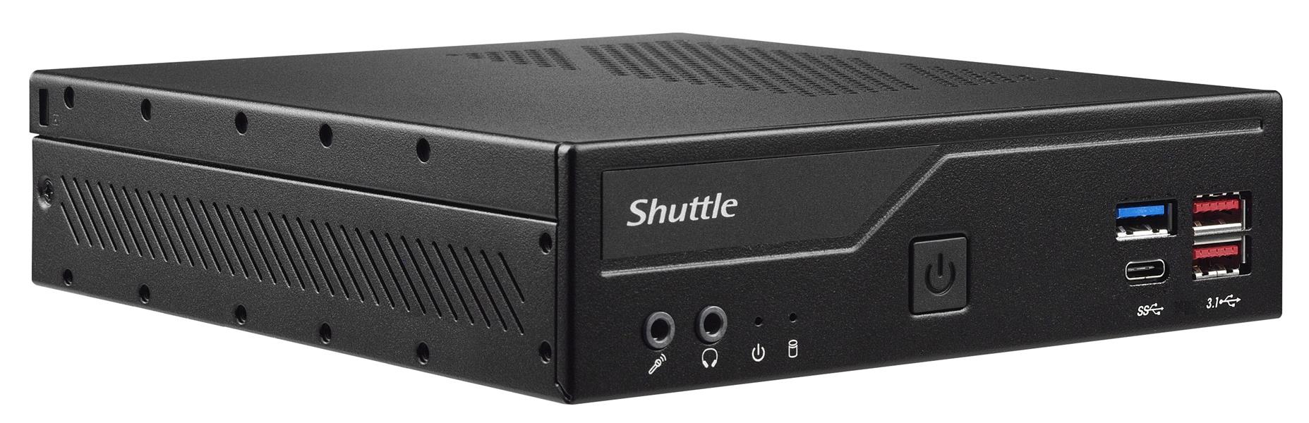 Shuttle XP? slim DH470C 1,35L maat pc Zwart Intel H470 LGA 1200 (Socket H5)