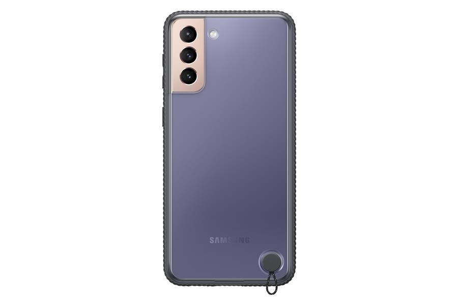 Samsung EF-GG996 mobiele telefoon behuizingen 17 cm (6.7"") Hoes Zwart, Transparant
