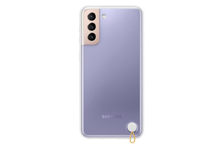 Samsung EF-GG996 mobiele telefoon behuizingen 17 cm (6.7"") Hoes Transparant, Wit