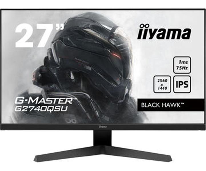 iiyama G-MASTER Black Hawk 68,6 cm (27"") 2560 x 1440 Pixels WQXGA LED Zwart