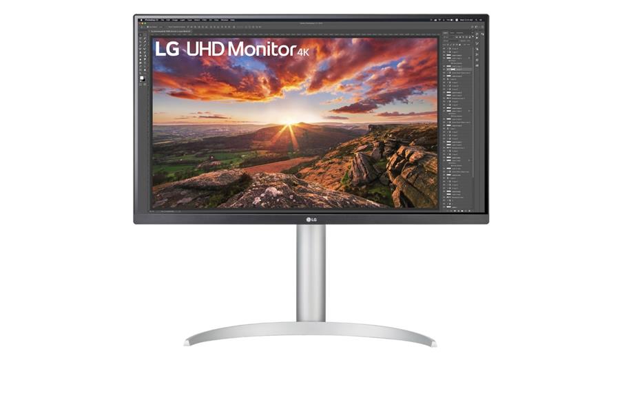 LG 27UP850-W computer monitor 68,6 cm (27"") 3840 x 2160 Pixels 4K Ultra HD LED Zilver