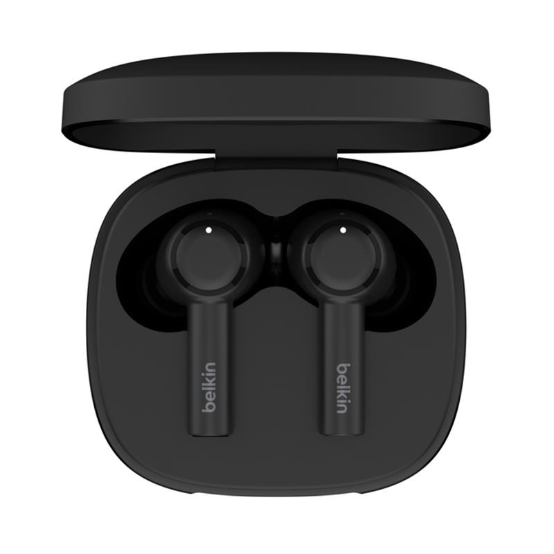 Belkin SoundForm Pulse Headset True Wireless Stereo (TWS) In-ear Gesprekken/Muziek/Sport/Elke dag Bluetooth Zwart
