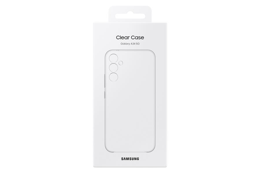 Samsung EF-QA346 mobiele telefoon behuizingen 16,8 cm (6.6"") Hoes Transparant