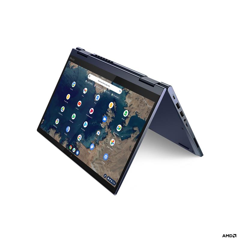 Lenovo ThinkPad C13 Yoga Chromebook DDR4-SDRAM 33,8 cm (13.3"") 1920 x 1080 Pixels Touchscreen AMD Ryzen 3 4 GB 128 GB SSD Wi-Fi 5 (802.11ac) Chrome O