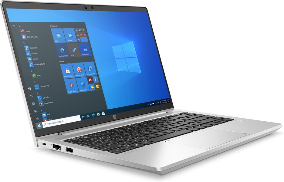 HP ProBook 445 G8 Notebook 35,6 cm (14"") Full HD AMD Ryzen 3 8 GB DDR4-SDRAM 256 GB SSD Wi-Fi 5 (802.11ac) Windows 10 Pro Zilver
