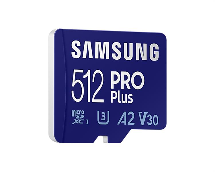 Samsung PRO Plus flashgeheugen 512 GB MicroSDXC UHS-I Klasse 10