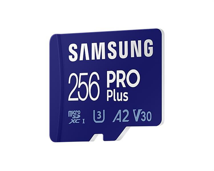 Samsung PRO Plus flashgeheugen 256 GB MicroSDXC UHS-I Klasse 10