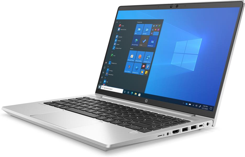 HP ProBook 640 G8 Notebook 35,6 cm (14"") Full HD Intel® 11de generatie Core™ i5 8 GB DDR4-SDRAM 256 GB SSD Wi-Fi 6 (802.11ax) Windows 10 Pro Zilver