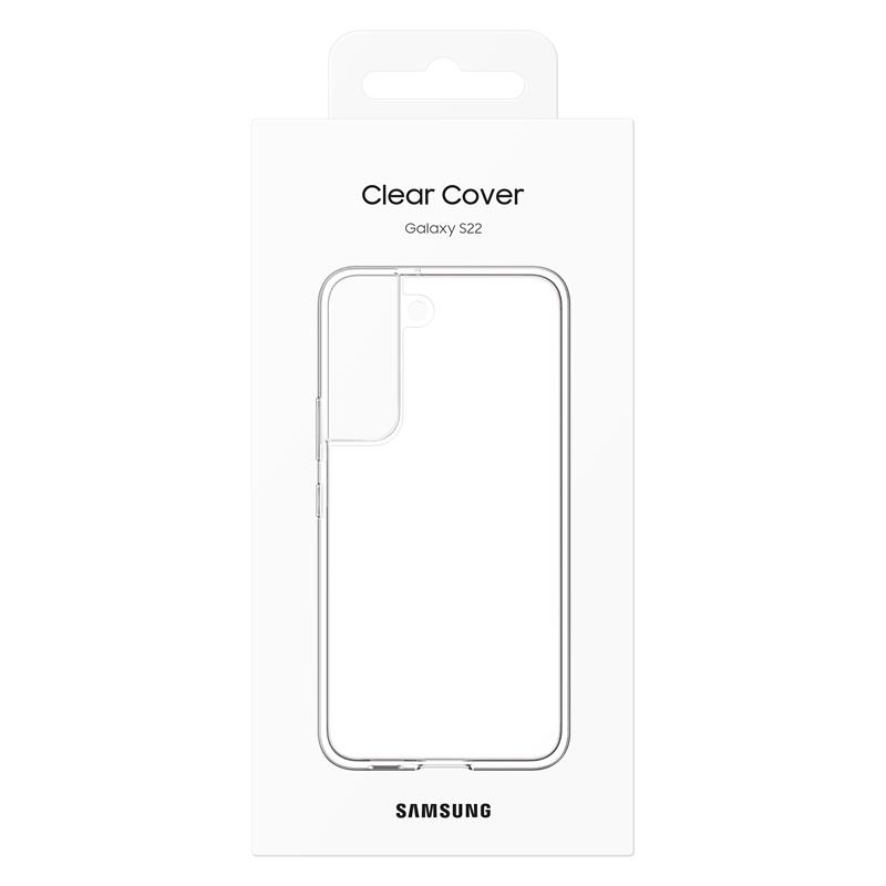 Samsung EF-QS901C mobiele telefoon behuizingen 15,5 cm (6.1"") Hoes Transparant