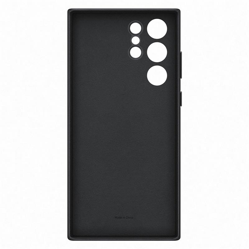  Samsung Leather Cover Galaxy S22 Ultra 5G Black