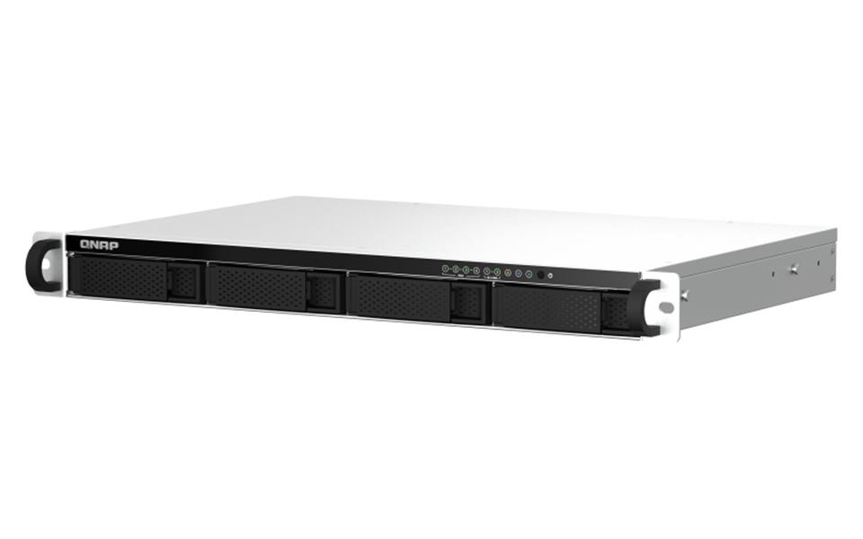 QNAP TS-464eU NAS Rack (1U) Ethernet LAN Zwart
