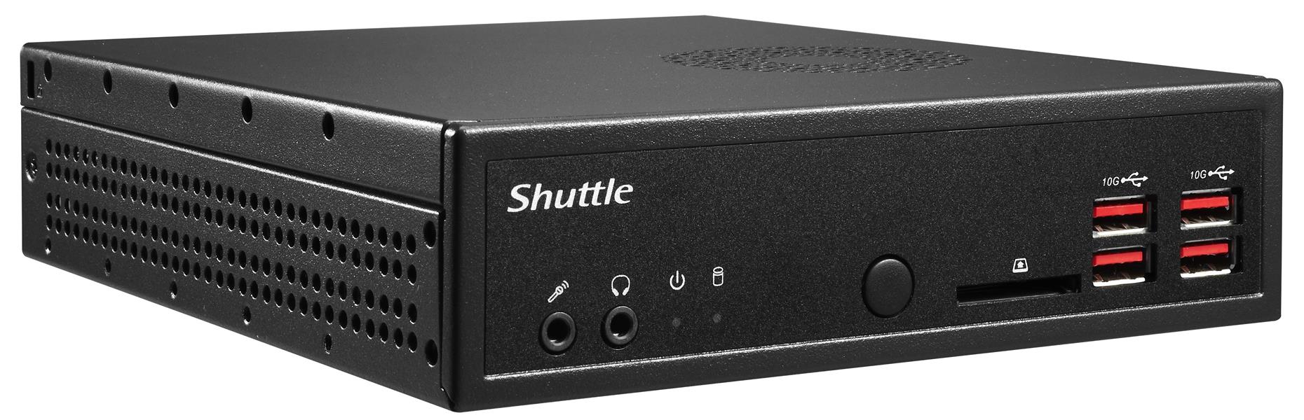 Shuttle XP? slim DH32U5 1,35L maat pc Zwart Intel SoC i5-1135G7