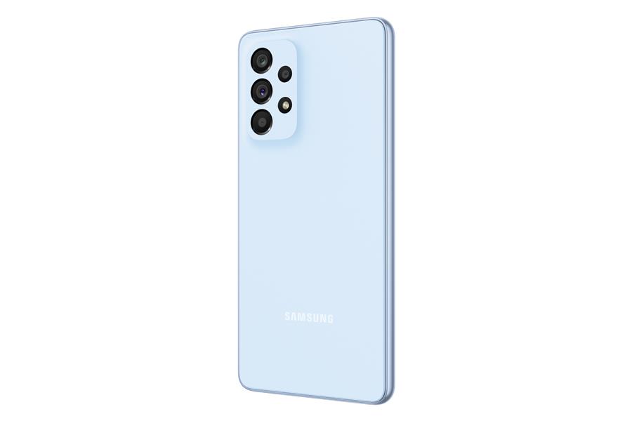Samsung Galaxy A53 5G SM-A536B 16,5 cm (6.5"") Hybride Dual SIM Android 12 USB Type-C 6 GB 128 GB 5000 mAh Blauw