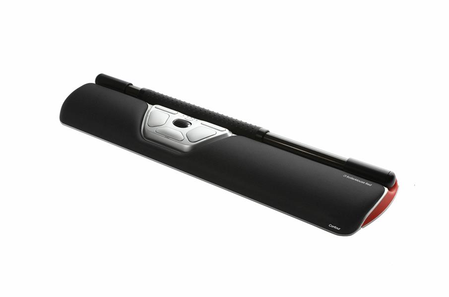Contour Design RollerMouse Red, Draadloos - ergonomische muis - draadloos- Bluetooth - USB-C