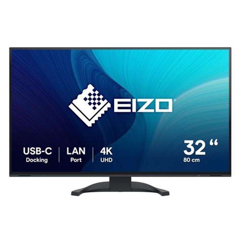 EIZO FlexScan EV3240X-BK computer monitor 80 cm (31.5"") 3840 x 2160 Pixels 4K Ultra HD LCD Zwart