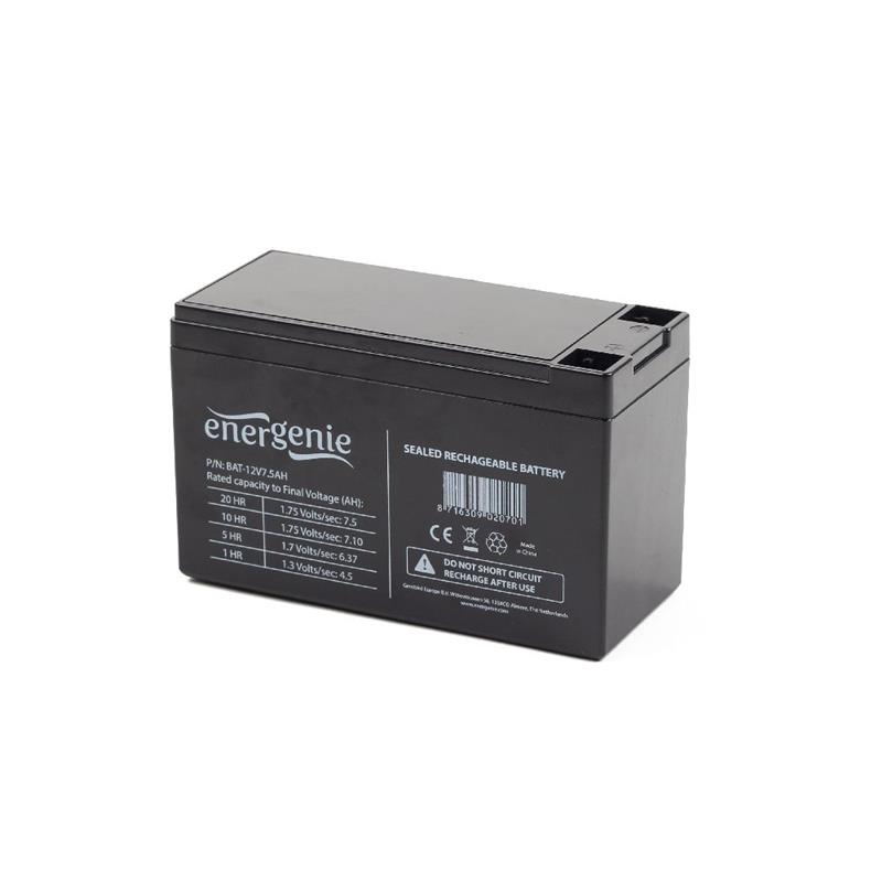 Batterij voor UPS 12V 7 5AH
