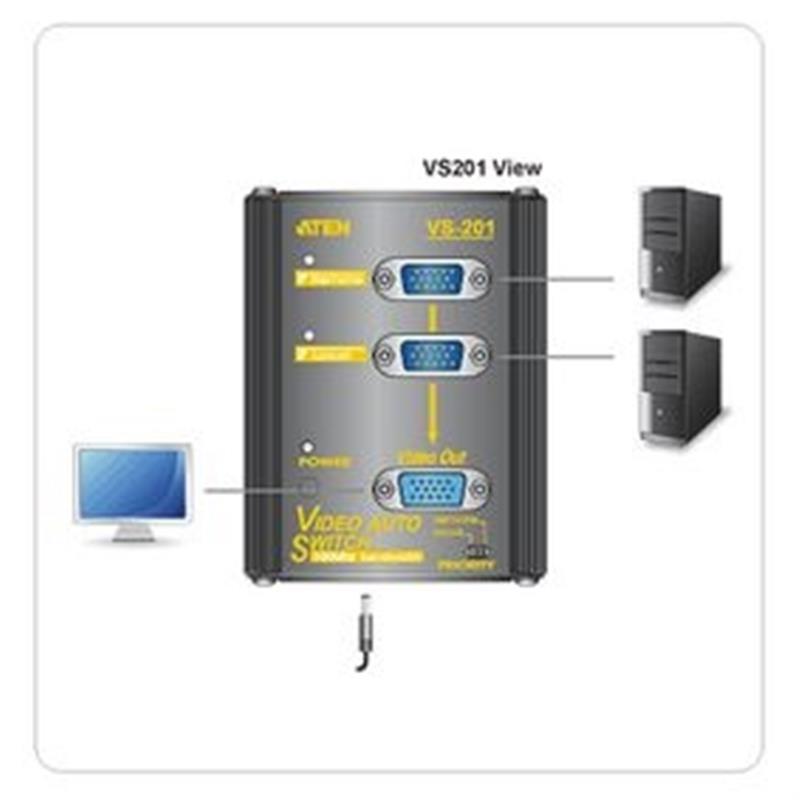 ATEN VS201 video switch VGA