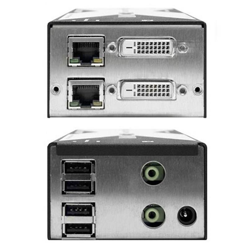 Adder Adderlink X-DVI Pro Multiscreen DVI USB KVM extender set over CAT tot 50 meter